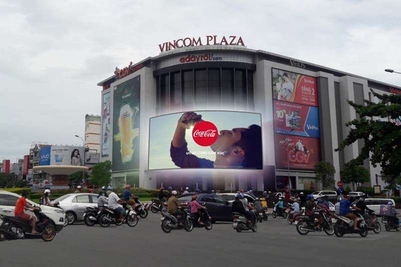 Bảng quảng cáo điện tử thông dụng tại các trung tâm thương mại