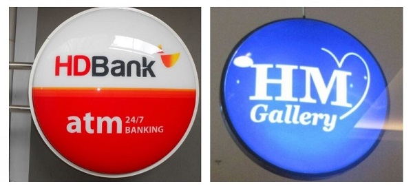 Mẫu bảng vẫy ngân hàng HDBank